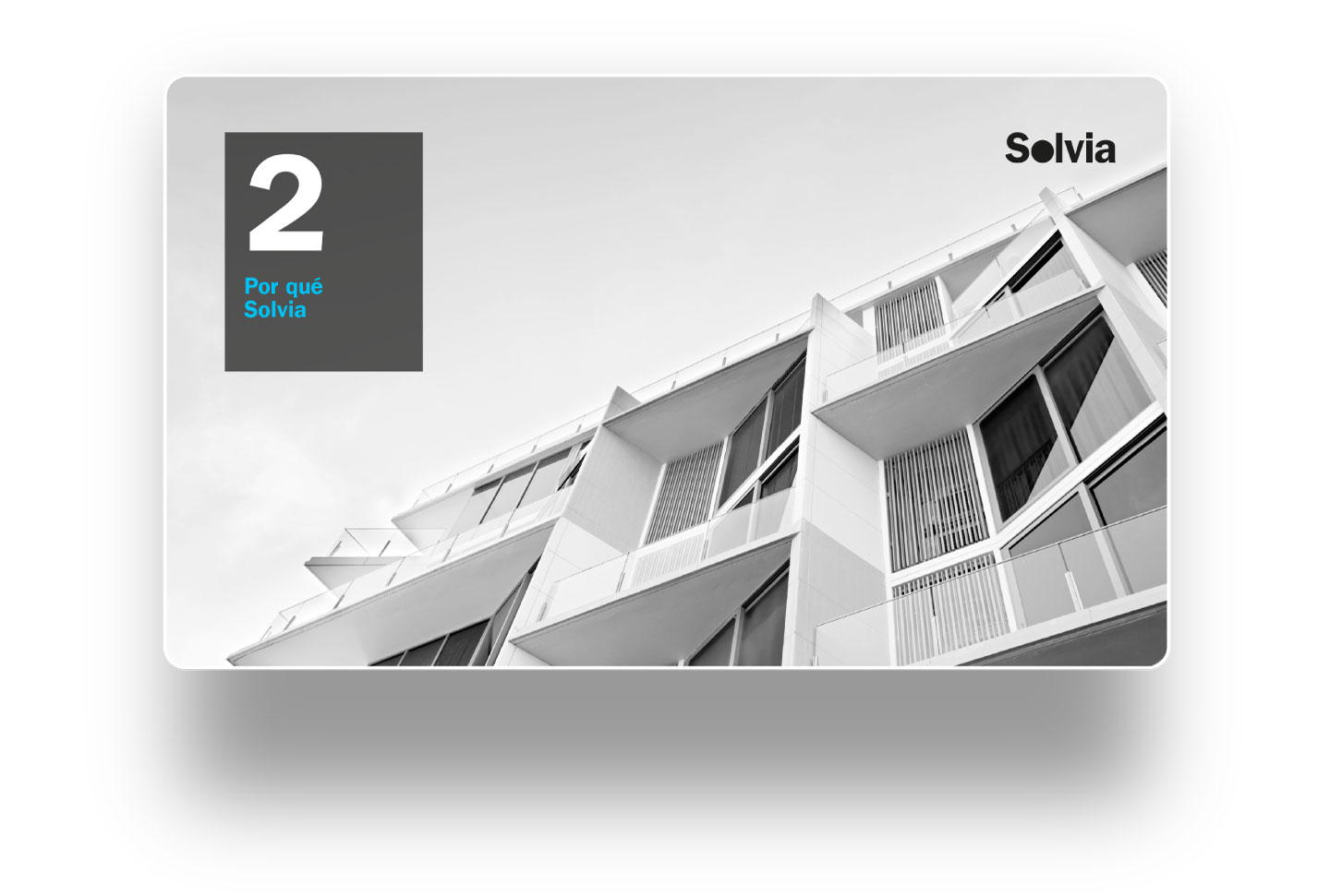 Solvia – Servicios inmobiliarios diseño de piezas digitales para equipos de ventas